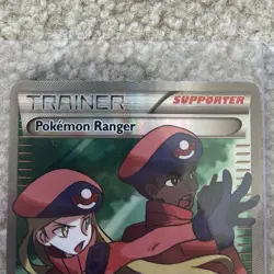 Pokemon Ranger Full Art Trainer Supporter XY Steam Siege 113/114 Holo Ultra Rare - Image 3