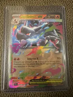 Mega Charizard X ex 013/094 Pokemon Double Rare Phantasmal Flames Near Mint - Image 1