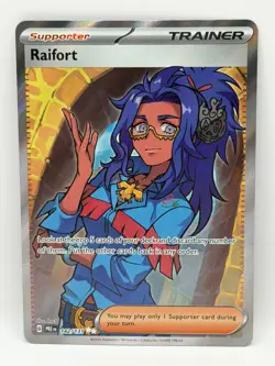 Raifort 142/131 Prismatic Evolutions NM Ultra Rare Holo Pokemon TCG - Image 1