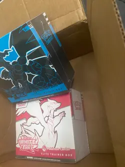 Pokemon Center Exclusive Black Bolt and White Flare ETBs (both) - Image 3