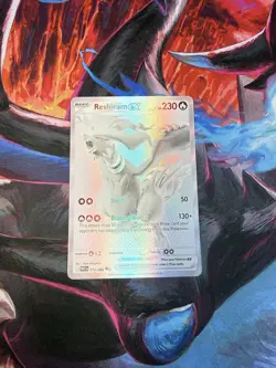 Reshiram ex 173/086 Black White Rare Pokemon Sv: White Flare English NM - Image 3