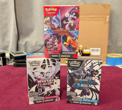 Pokemon TCG White Flare + Black Bolt + Destined Rivals Booster Bundle Lot - Image 1