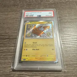 2024 POKEMON PAF EN-PALDEAN FATES SHINY RARE #131 PIKACHU PSA 9 - Image 3