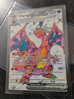 Pokemon TCG Charizard EX Black Star SVP056 Obsidian Flames Holo Promo Card - Image 1