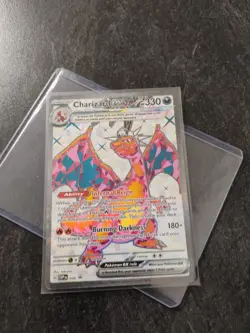 Pokemon TCG Charizard EX Black Star SVP056 Obsidian Flames Holo Promo Card - Image 2