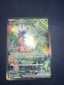 Pokemon TCG Koraidon EX 247/198 Scarlet & Violet Base Special Illustration - Image 2