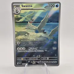 Pokemon TCG Swanna 110/086 Illustration Rare Holo Sv: White Flare English - Image 1