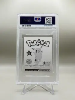 1999 Merlin Pokemon #S6 Pikachu-Prism PSA 9 - Image 2