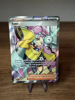 Pokemon Iono - Ultra Rare SV02: Paldea Evolved 254/193 NM - Image 1