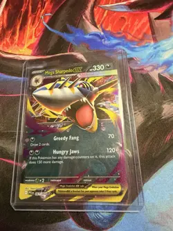 Pokemon TCG Mega Sharpedo Ex Phantasmal Flames - Image 1