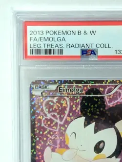 EMOLGA PSA 6 2013 POKEMON B & W LEGENDARY TREASURES #RC232013 POKEMON BLACK & W - Image 4