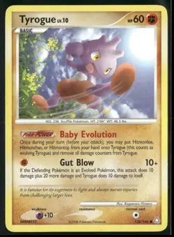 Tyrogue 126/146 Common Legends Awakened Pokemon Moderately Played - Image 1