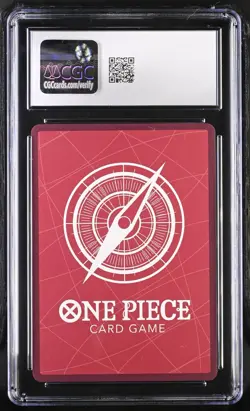 CGC 10 - Monkey D. Luffy OP01-003 PRE-ERRATA Leader One Piece Romance Dawn 2022 - Image 3