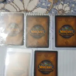 World of Warcraft TCG Upper Deck 5 Card Lot King Mukla Path of Cenarius - Image 2