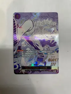 Bandai One Piece CCG Gum-Gum Giant Event Foil OP09-078 English Card - Image 1