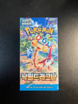 Pokemon Card Scarlet &Violet Paradise Dragona Booster Box Korean Ver 30packs - Image 2