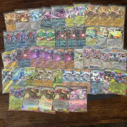 50 ALL ULTRA RARE Pokemon Cards Lot (Vs & ex) No Duplicates No Bulk Near Mint - Image 1