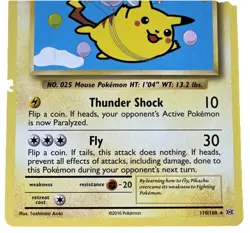 Flying Pikachu 110/108 Secret Rare XY Evolutions Pokemon Card LP Non Holo - Image 3