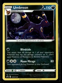 Umbreon SWSH129 Holofoil SWSH: Sword & Shield Promo Cards NM POK-010-015 - Image 1