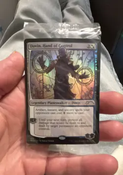 Dovin, Hand of Control (Stained Glass) Secret Lair Drop Foil - Image 1