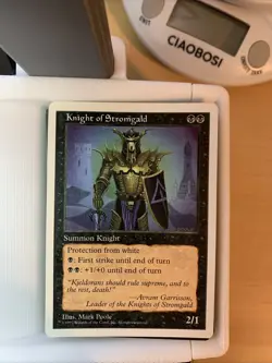 Magic The Gathering Knight Of Stromgald - Image 1