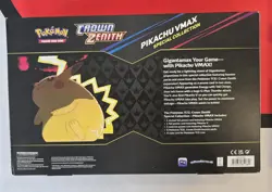 Pokemon TCG Crown Zenith Pikachu VMAX Special Collection Box Sealed - Image 2