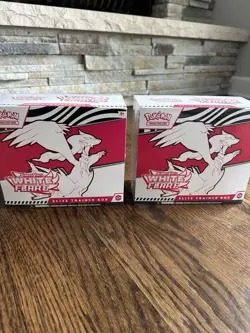 pokemon white flare etb sealed 2 lot No Rips Or Tears - Image 3