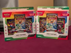 Pokemon First Partner Illustration Collection Series 1 Lot of 2 - Image 1