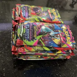 Pokemon TCG phantasmal flames - 25 opened packs inc bulk reverse and holo - Image 2