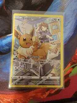 Eevee TG11/TG30 Brilliant Stars Trainer Gallery Ultra Rare Holo Pokemon - Image 1