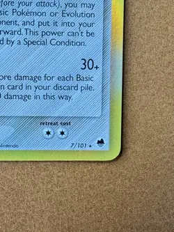 Pokemon TCG Vintage Nidoqueen Holo 7/101 EX Dragon Frontiers Delta Species NM/LP - Image 4