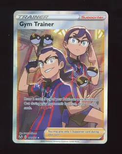 [NM] Full Art Gym Trainer Trainer Silver Tempest 191/195 Pokemon TCG - Image 1