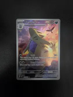 Tyranitar 222/193 Scarlet & Violet: Paldea Evolved Pokemon Card - NM - Image 1