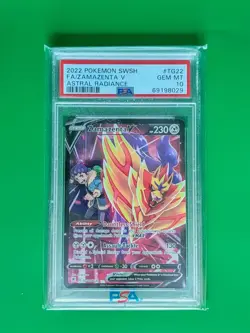 PSA 10 Zamazenta V | Pokemon Astral Radiance TG22 Trainer Gallery Holo Hop - Image 1