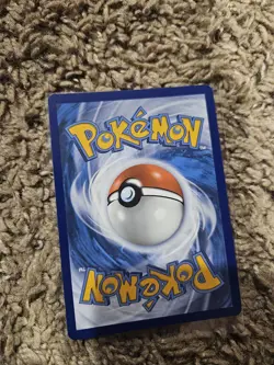 HD Fire Energy Cosmos Holo with Mew Tail Swirl SVE MEW 002 151 Pokemon Card LP - Image 2