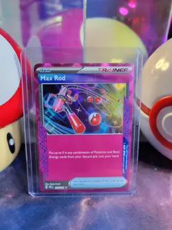 Max Rod 116/131 Pokemon TCG S&V Prismatic Evolutions Ace Spec Rare NM - Image 1