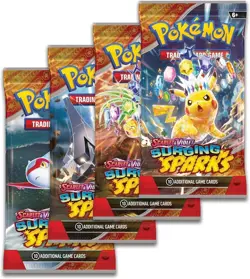 Pokemon Surging Sparks Booster Pack - Factory Sealed - Random Pack Art - Image 1
