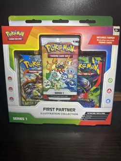 Pokemon TCG First Partner Illustration Collection Series 1 New Sealed - Image 1