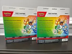 2x Pokemon TCG First Partner Illustration Collection Series 1 Box Factory Sealed - Image 3