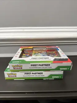 2x Pokemon TCG First Partner Illustration Collection Series 1 Box Factory Sealed - Image 5
