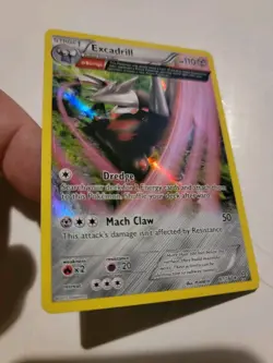 Pokemon TCG Excadrill #97 Pokemon Primal Clash Full Art Holo - Image 1