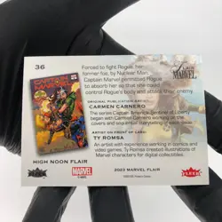 Marvel Card Rogue 36 High Noon Flair /15 2023 Fleer Upper Deck [NM] - Image 4