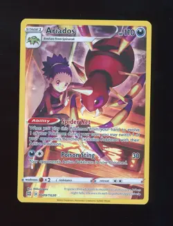 [NM] Trainer Gallery Ariados Brilliant Stars TG09/TG30 Pokemon TCG - Image 1