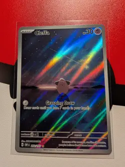 Pokemon TCG Cleffa Illustration Rare Obsidian Flames 202/197 - Image 1