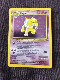 1999 Pokemon TCG German Hypno 8/62 Holo - Image 1