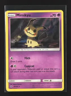 Pokemon SM - Guardians Rising #58/145 Holo Rare Mimikyu - Image 1