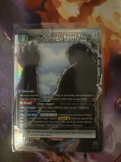 Union Arena Attack On Titan Trading Card Lote 9 Cards ...1 SR*,6SR,2ACP N - Image 2