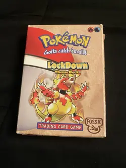 Wizards of the Coast Pokemon Fossil Lockdown Theme Deck (incomplete) 742818060776 - Image 1