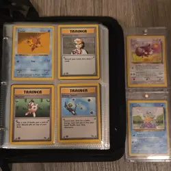 Pokemon Binder Base Set/fossil/jungle 1st Edition/unlim. All Nm shadowless mix - Image 1