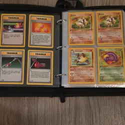 Pokemon Binder Base Set/fossil/jungle 1st Edition/unlim. All Nm shadowless mix - Image 2